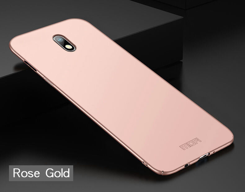 Mofi etui plastikowe Frosted do Samsung Galaxy J3 (2018) - czarne