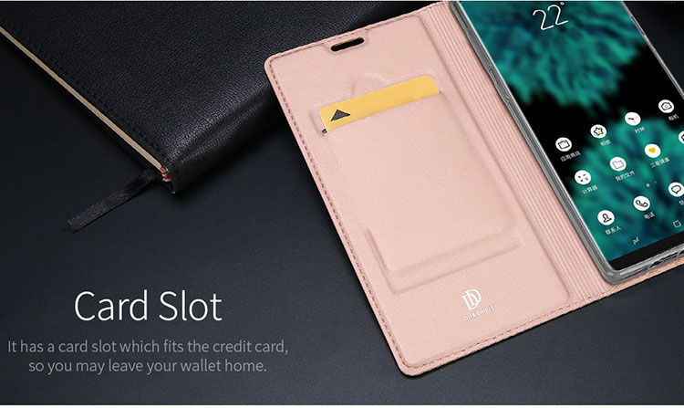 Dux Ducis Skin Pro pokrowiec flip do Samsung Galaxy Note 9 - ciemnoniebieski