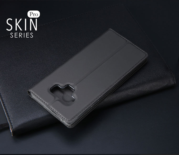 Dux Ducis Skin Pro pokrowiec flip do Samsung Galaxy Note 9 - różowo-złoty