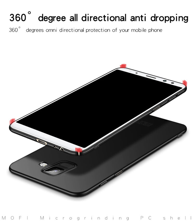 Mofi etui plastikowe do Samsung Galaxy A6 (2018) - czerwone