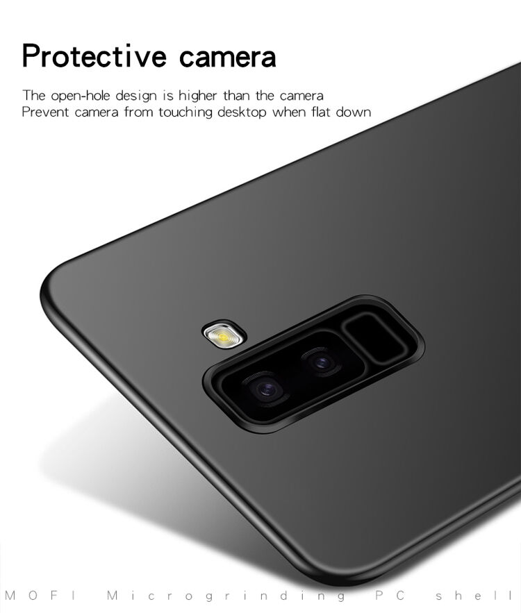 Mofi etui plastikowe do Samsung Galaxy A6 Plus (2018) - różowo-złote