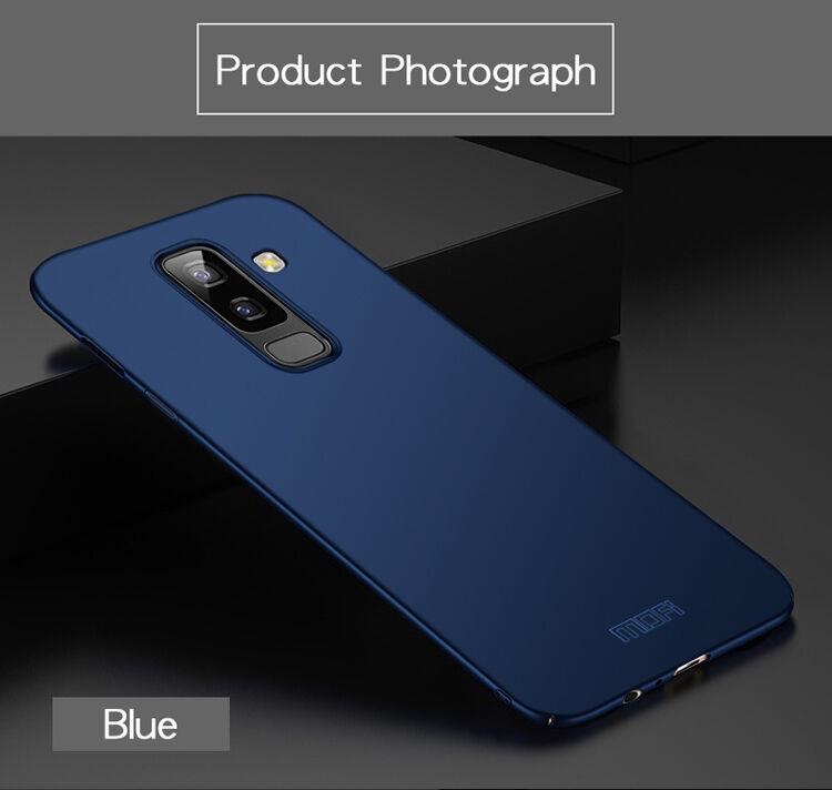 Mofi etui plastikowe do Samsung Galaxy A6 Plus (2018) - różowo-złote