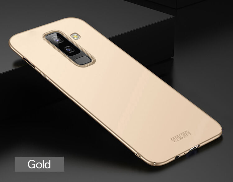 Mofi etui plastikowe do Samsung Galaxy A6 Plus (2018) - różowo-złote