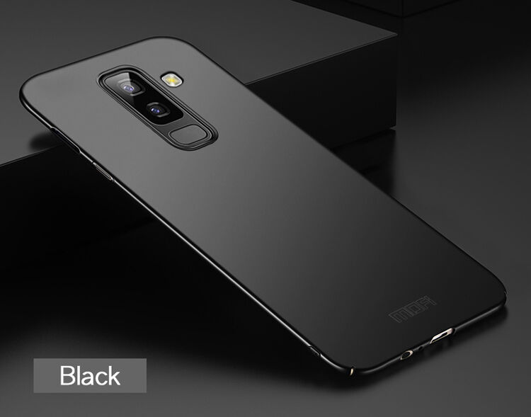Mofi etui plastikowe do Samsung Galaxy A6 Plus (2018) - różowo-złote
