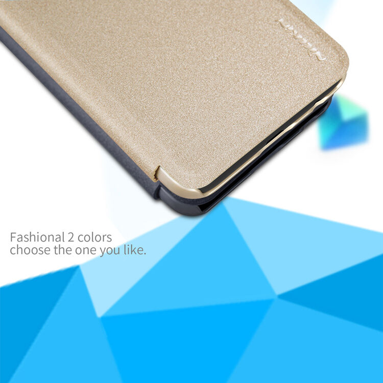 Nillkin Sparkle etui flip do Samsung Galaxy A6 (2018) - złote