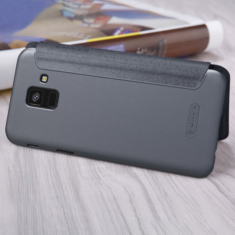 Nillkin Sparkle etui flip do Samsung Galaxy A6 (2018) - złote