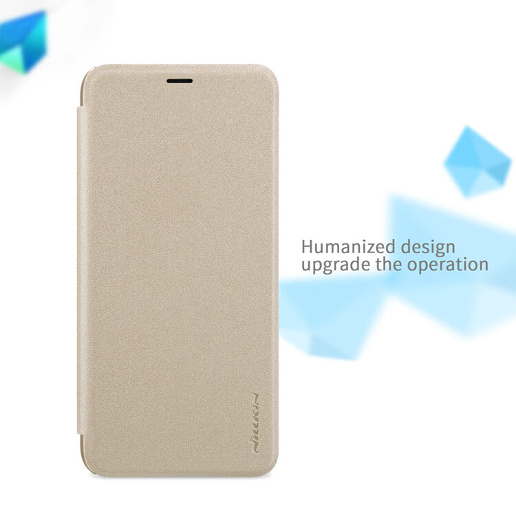 Nillkin Sparkle etui flip do Samsung Galaxy A6 (2018) - czarne