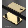 Etui lustrzane metalizowane do Samsung Galaxy A6 (2018) - złote