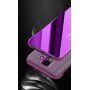 Etui lustrzane metalizowane do Samsung Galaxy A6 (2018) - srebrne