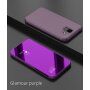 Etui lustrzane metalizowane do Samsung Galaxy A6 (2018) - srebrne