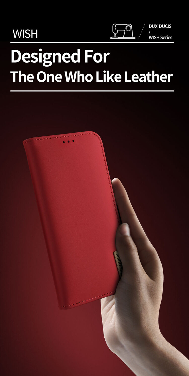 Dux Ducis Wish pokrowiec flip do Samsung Galaxy Note 8 - ciemnoniebieski