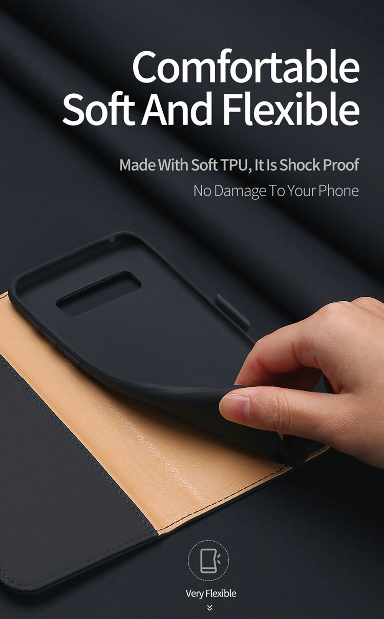 Dux Ducis Wish pokrowiec flip do Samsung Galaxy Note 8 - brązowy