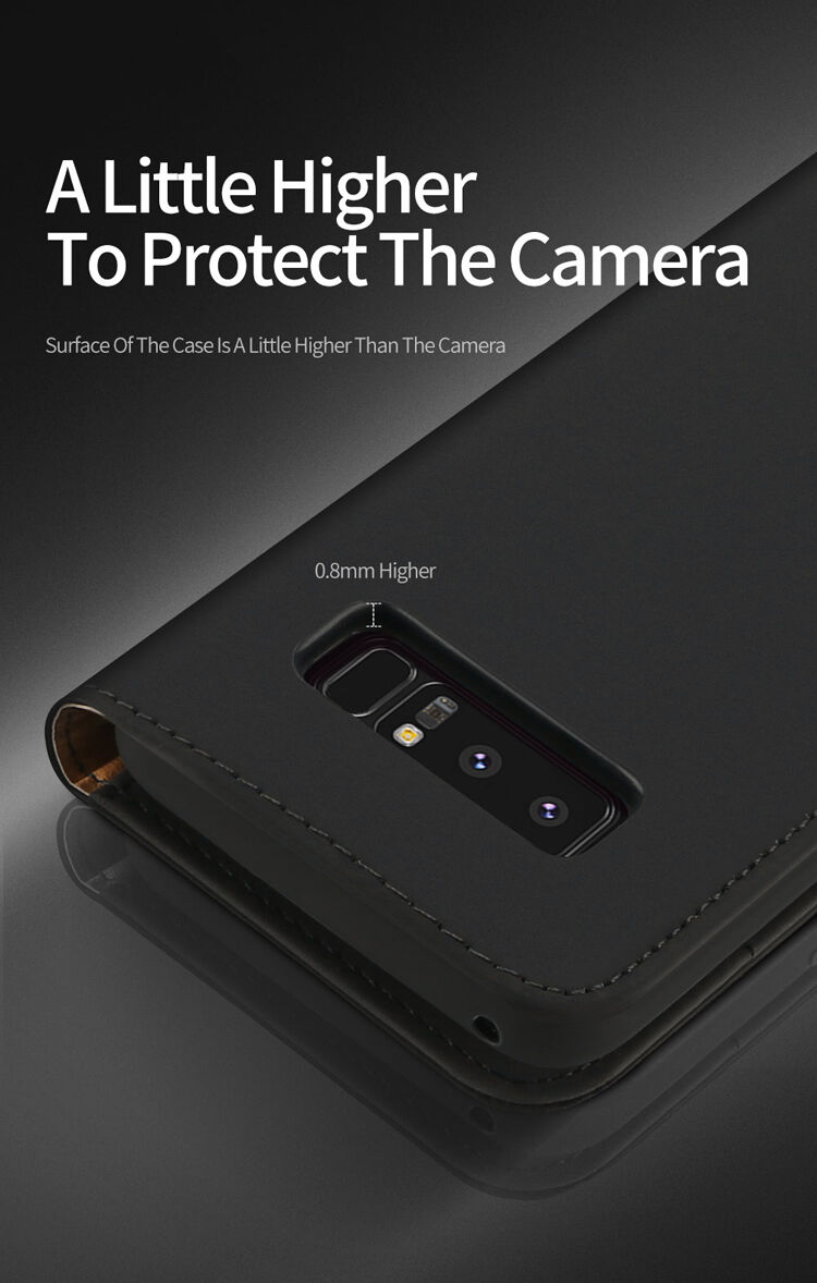 Dux Ducis Wish pokrowiec flip do Samsung Galaxy Note 8 - czerwony