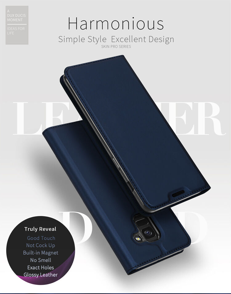 Dux Ducis Skin Pro pokrowiec flip do Samsung Galaxy J6 (2018) - ciemnoniebieski