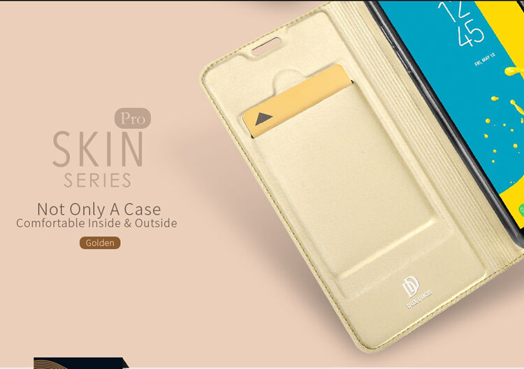 Dux Ducis Skin Pro pokrowiec flip do Samsung Galaxy J6 (2018) - ciemnoniebieski
