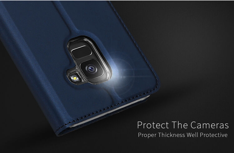 Dux Ducis Skin Pro pokrowiec flip do Samsung Galaxy J6 (2018) - ciemnoniebieski
