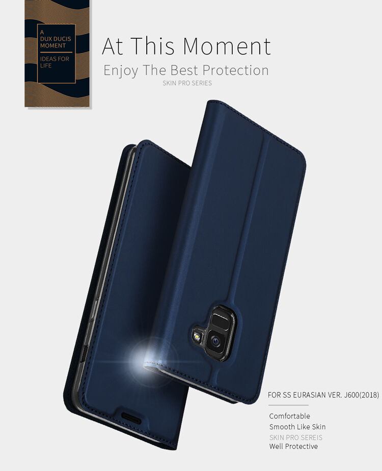 Dux Ducis Skin Pro pokrowiec flip do Samsung Galaxy J6 (2018) - złoty