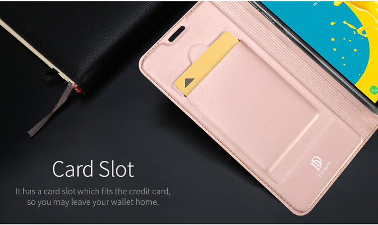Dux Ducis Skin Pro pokrowiec flip do Samsung Galaxy J6 (2018) - złoty