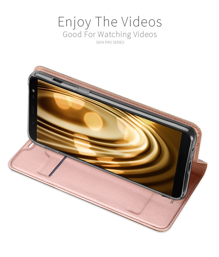 Dux Ducis Skin Pro pokrowiec flip do Samsung Galaxy J6 (2018) - złoty