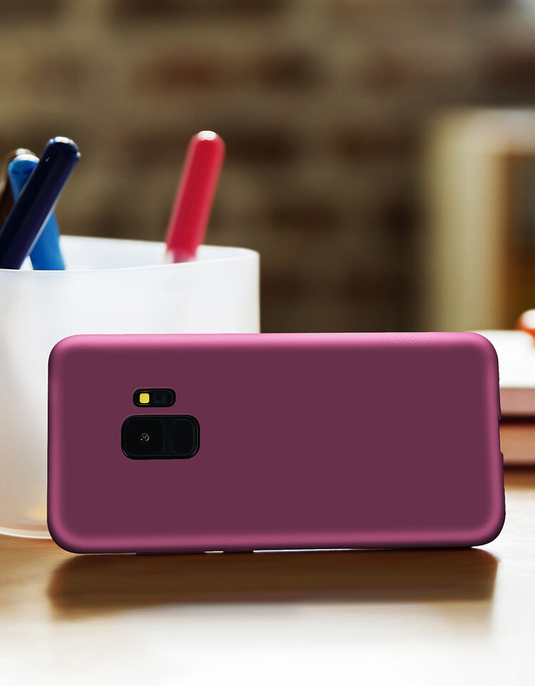 X-Level etui plastikowe Frosted do Samsung Galaxy S9 - złote