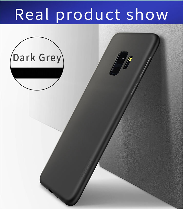 X-Level etui plastikowe Frosted do Samsung Galaxy S9 - czerwone