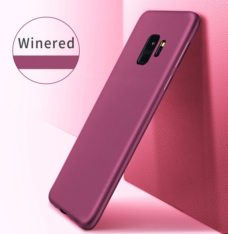 X-Level etui plastikowe Frosted do Samsung Galaxy S9 - czarne