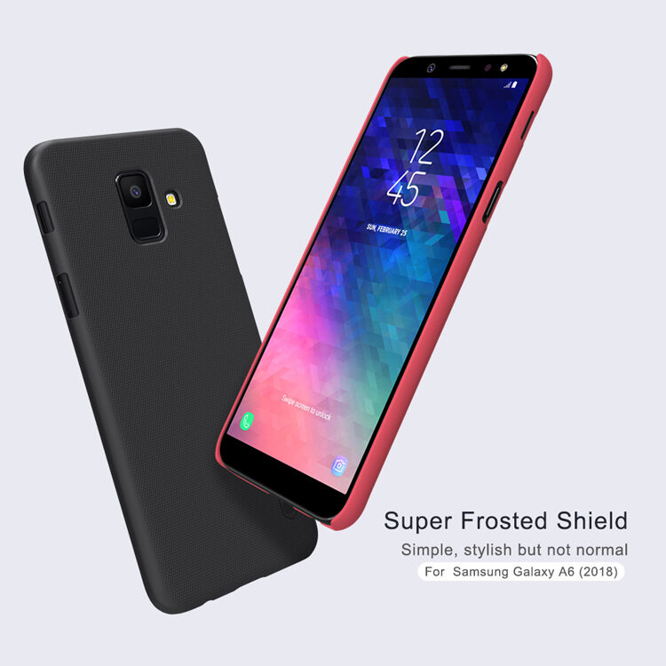Nillkin Super Frosted etui do Samsung Galaxy A6 (2018) - czerwone