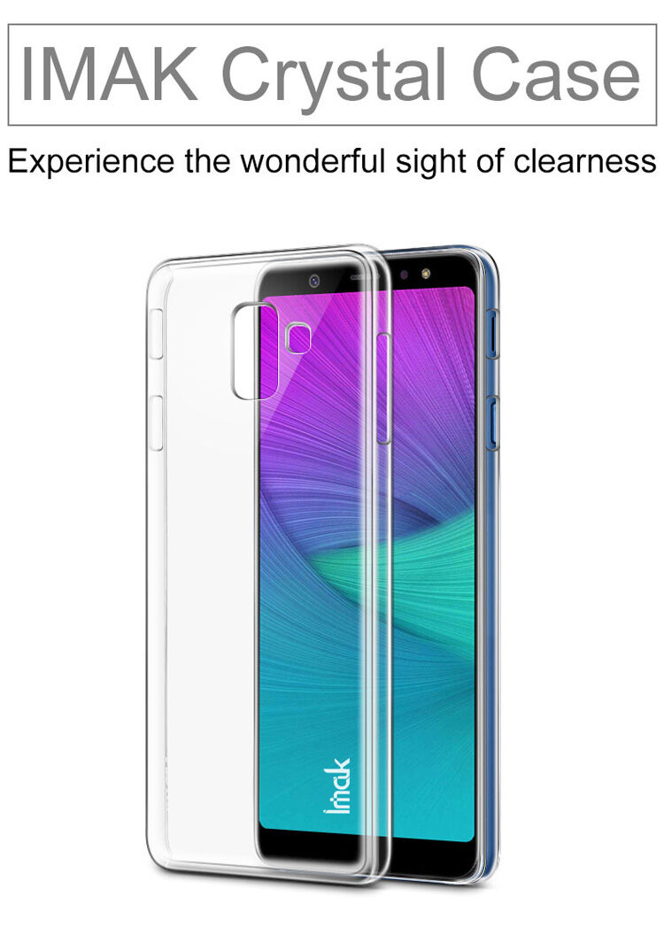 Imak etui plastikowe do Samsung Galaxy A6 (2018) - przezroczyste