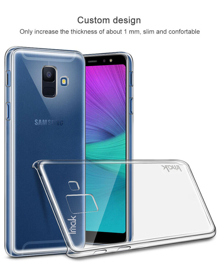 Imak etui plastikowe do Samsung Galaxy A6 (2018) - przezroczyste