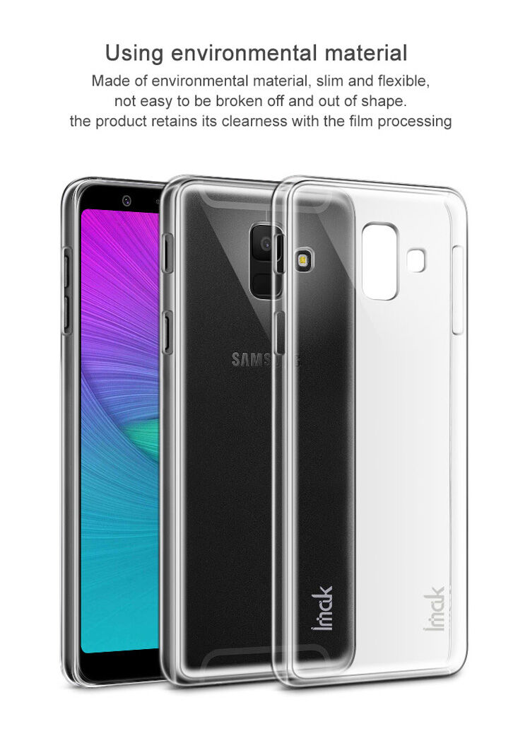 Imak etui plastikowe do Samsung Galaxy A6 (2018) - przezroczyste