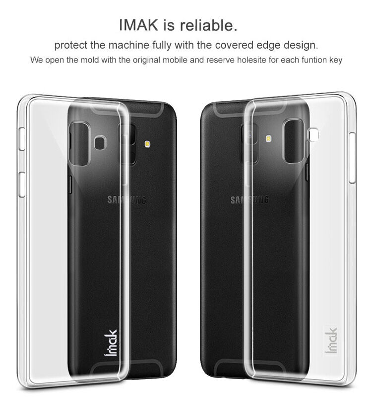 Imak etui plastikowe do Samsung Galaxy A6 (2018) - przezroczyste