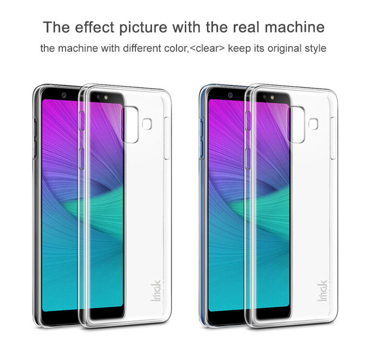 Imak etui plastikowe do Samsung Galaxy A6 (2018) - przezroczyste