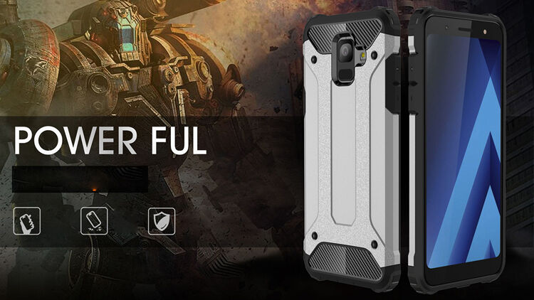 Super odporne etui Armor do Samsung Galaxy A6 (2018) - złote
