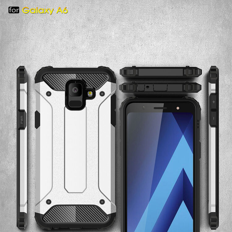 Super odporne etui Armor do Samsung Galaxy A6 (2018) - złote