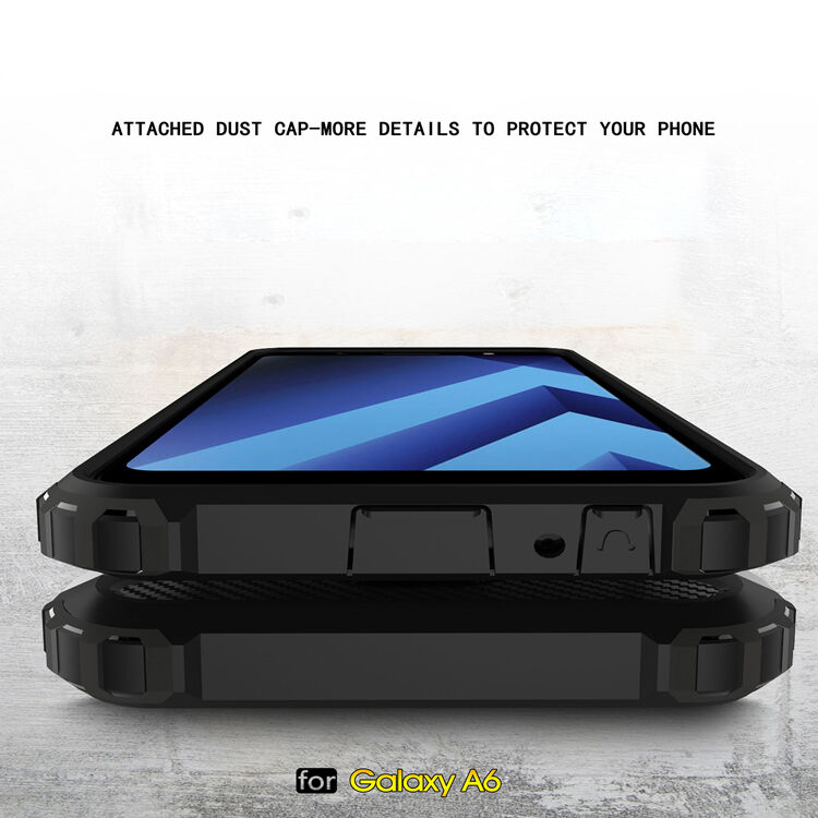 Super odporne etui Armor do Samsung Galaxy A6 (2018) - złote