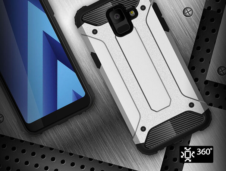 Super odporne etui Armor do Samsung Galaxy A6 (2018) - złote