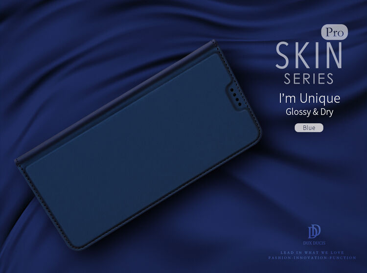 Dux Ducis Skin Pro pokrowiec flip do Samsung Galaxy A6 Plus (2018) - złoty
