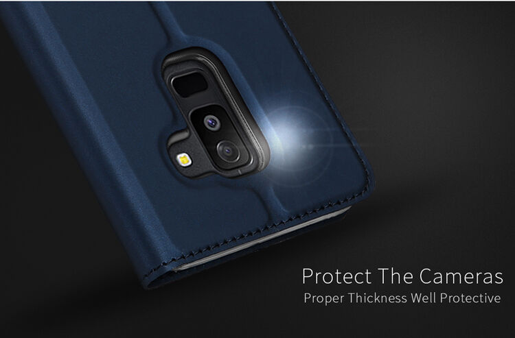Dux Ducis Skin Pro pokrowiec flip do Samsung Galaxy A6 Plus (2018) - złoty