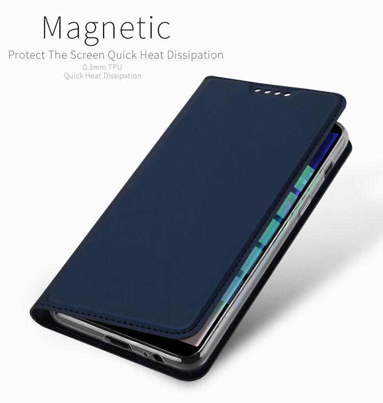 Dux Ducis Skin Pro pokrowiec flip do Samsung Galaxy A6 Plus (2018) - szary