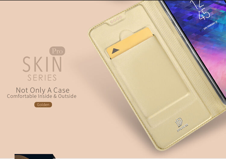 Dux Ducis Skin Pro pokrowiec flip do Samsung Galaxy A6 (2018) - ciemnoniebieski