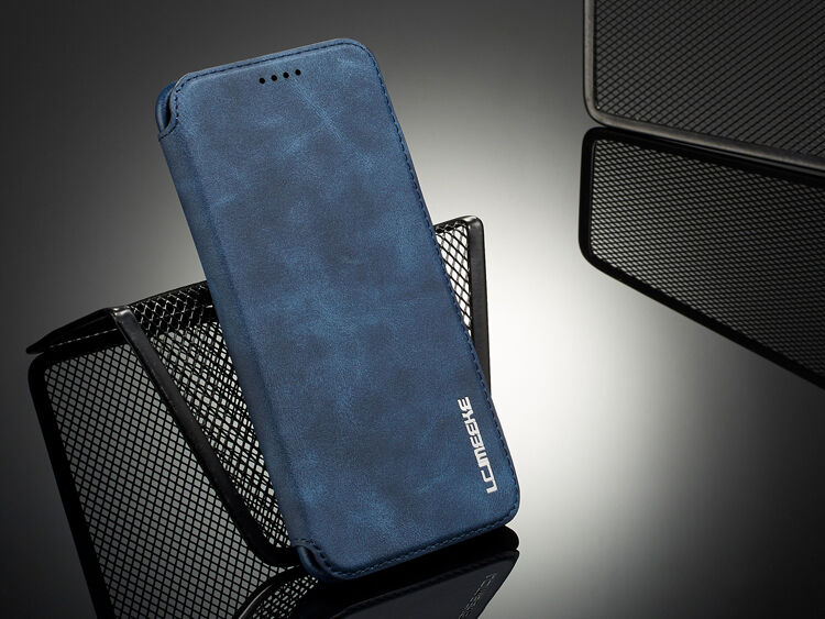 LC.Imeeke pokrowiec skórzany flip do Samsung Galaxy S9 - czarny