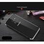 Sulada Etui plastikowe przezroczyste z ramką do Samsung Galaxy S9 - srebrne