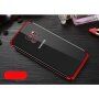 Sulada Etui plastikowe przezroczyste z ramką do Samsung Galaxy S9 - srebrne