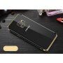 Sulada Etui plastikowe przezroczyste z ramką do Samsung Galaxy S9 - srebrne