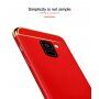 Mofi etui plastikowe do Samsung Galaxy A8 Plus (2018) - srebrne