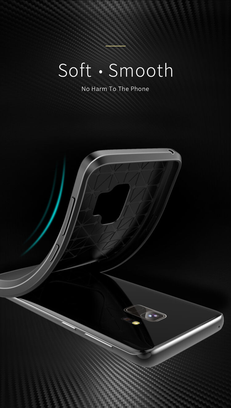 Dux Ducis S etui plastikowe do Samsung Galaxy S9 - ciemnoniebieskie