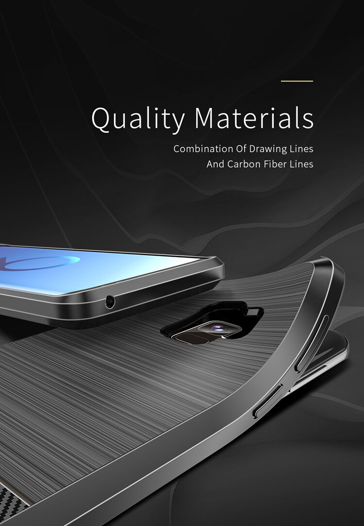 Dux Ducis S etui plastikowe do Samsung Galaxy S9 - czarne