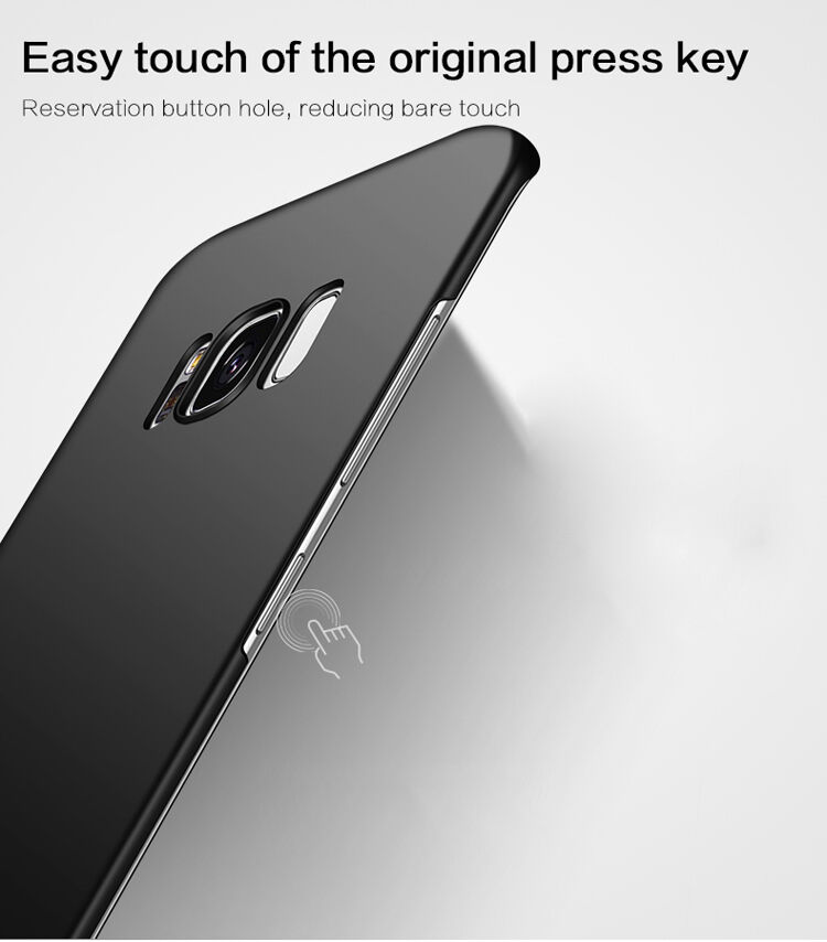 Mofi Frosted etui plastikowe do Samsung Galaxy S8 - różowo-złote