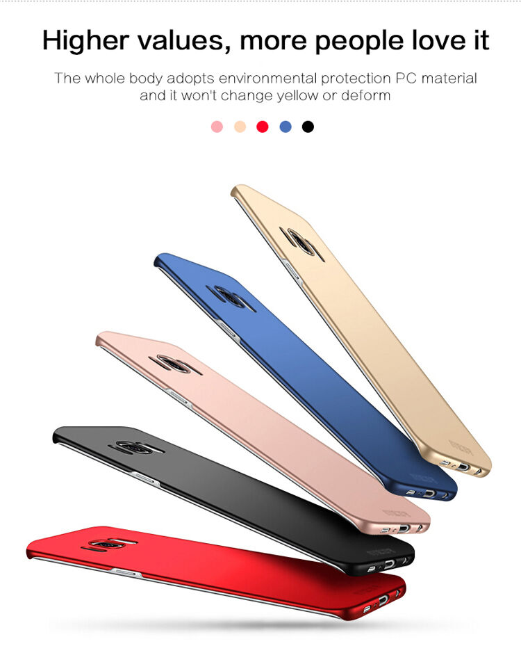 Mofi Frosted etui plastikowe do Samsung Galaxy S8 - czarne