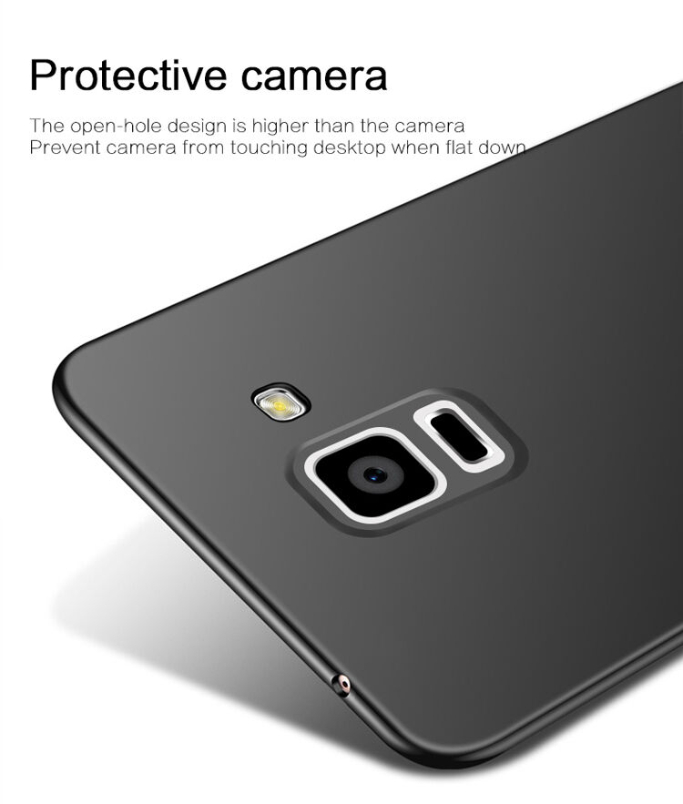 Mofi Shield etui plastikowe do Samsung Galaxy A8 (2018) - różowo-złote